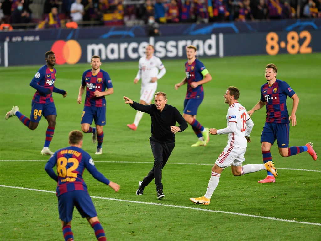 [流言板]弗里克执教生涯欧冠进球破百，拜仁贡献57球，巴萨43球